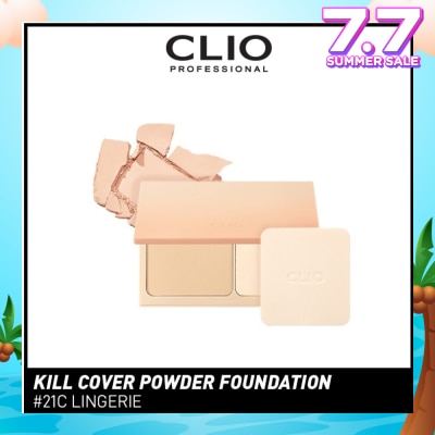 CLIO Kill Cover Powder Foundation 21C Lingerie 9g