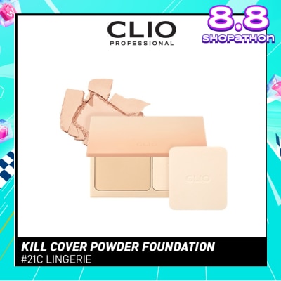 CLIO Kill Cover Powder Foundation 21C Lingerie 9g
