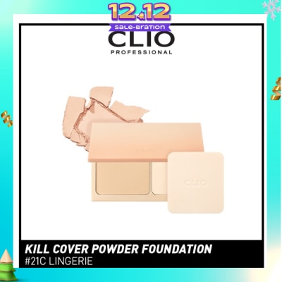 CLIO Kill Cover Powder Foundation 21C Lingerie 9g
