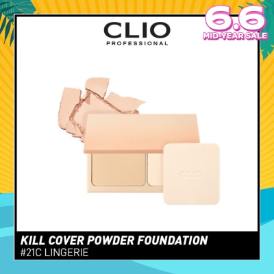 CLIO Kill Cover Powder Foundation 21C Lingerie 9g
