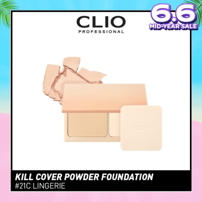 CLIO Kill Cover Powder Foundation 21C Lingerie 9g