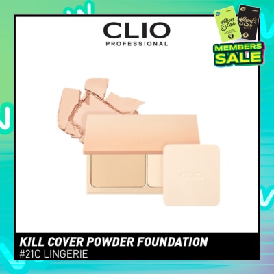 CLIO Kill Cover Powder Foundation 21C Lingerie 9g