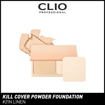 CLIO Kill Cover Powder Foundation 21N Linen 9g