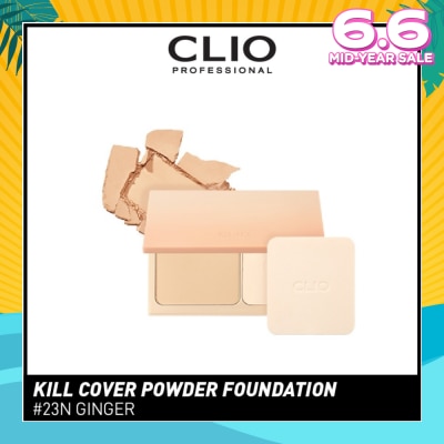 CLIO Kill Cover Powder Foundation 23N Ginger 9g