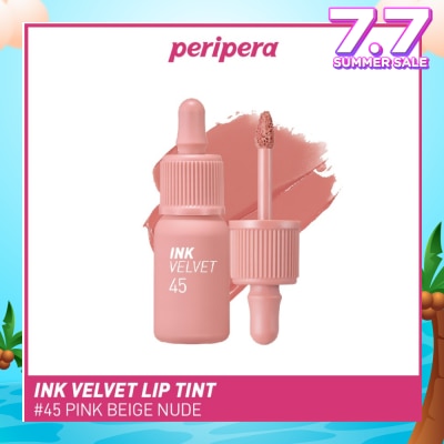 PERIPERA Ink Velvet Lip Tint 45 Pink Beige Nude 1s