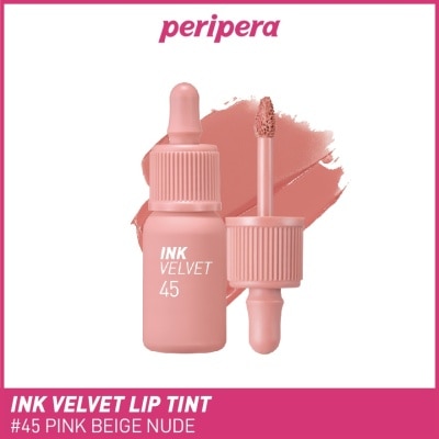 PERIPERA Ink Velvet Lip Tint 45 Pink Beige Nude 1s