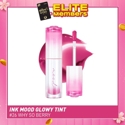 PERIPERA Ink Mood Glowy Tint 26 Why So Berry 1s (Expiry: Oct`2026)