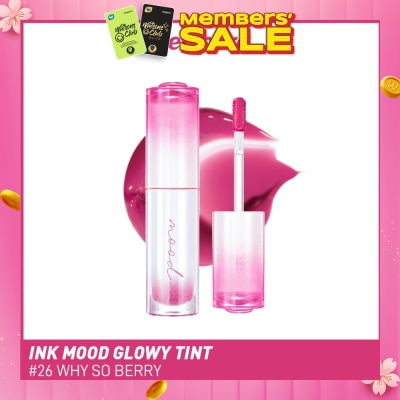 PERIPERA Ink Mood Glowy Tint 26 Why So Berry 1s (Expiry: Oct`2026)