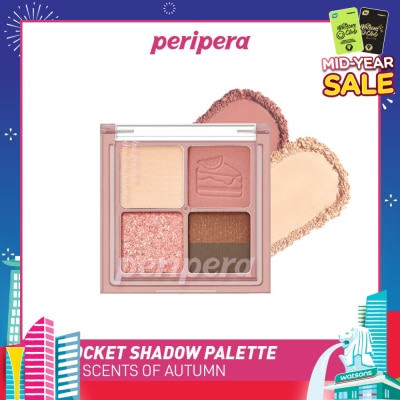 PERIPERA Ink Pocket Shadow Palette 05 Fig Scents Of Autumn 6g