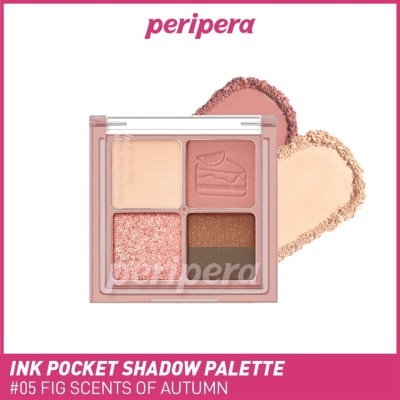 PERIPERA Ink Pocket Shadow Palette 05 Fig Scents Of Autumn 6g