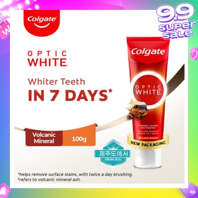 COLGATE Optic White Volcanic Toothpaste 100g