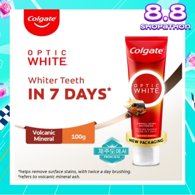COLGATE Optic White Volcanic Toothpaste 100g