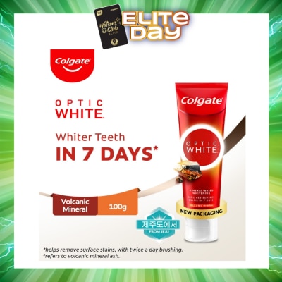 COLGATE - Optic White Volcanic Toothpaste 100g