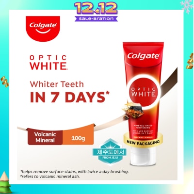 COLGATE Optic White Volcanic Toothpaste 100g