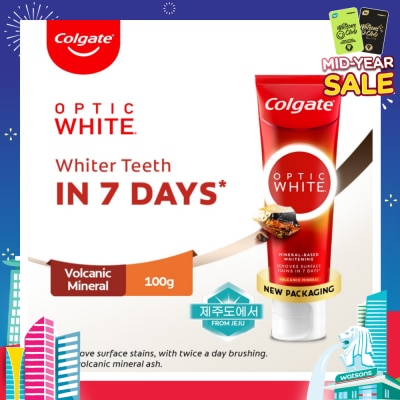 COLGATE Optic White Volcanic Toothpaste 100g