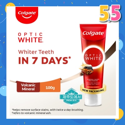 COLGATE Optic White Volcanic Toothpaste 100g