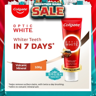 COLGATE - Optic White Volcanic Toothpaste 100g