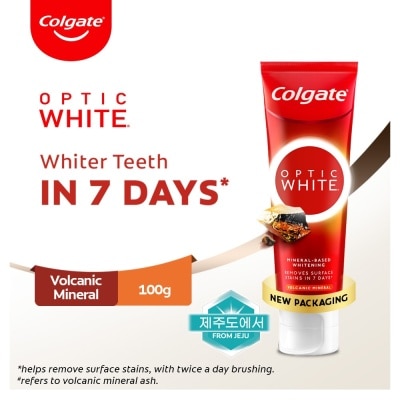 COLGATE Optic White Volcanic Toothpaste 100g