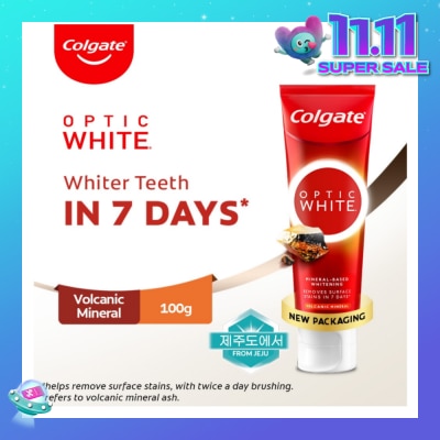 COLGATE Optic White Volcanic Toothpaste 100g