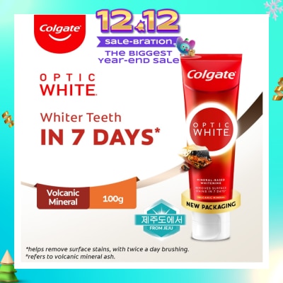COLGATE Optic White Volcanic Toothpaste 100g