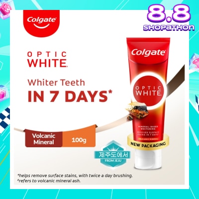COLGATE Optic White Volcanic Toothpaste 100g