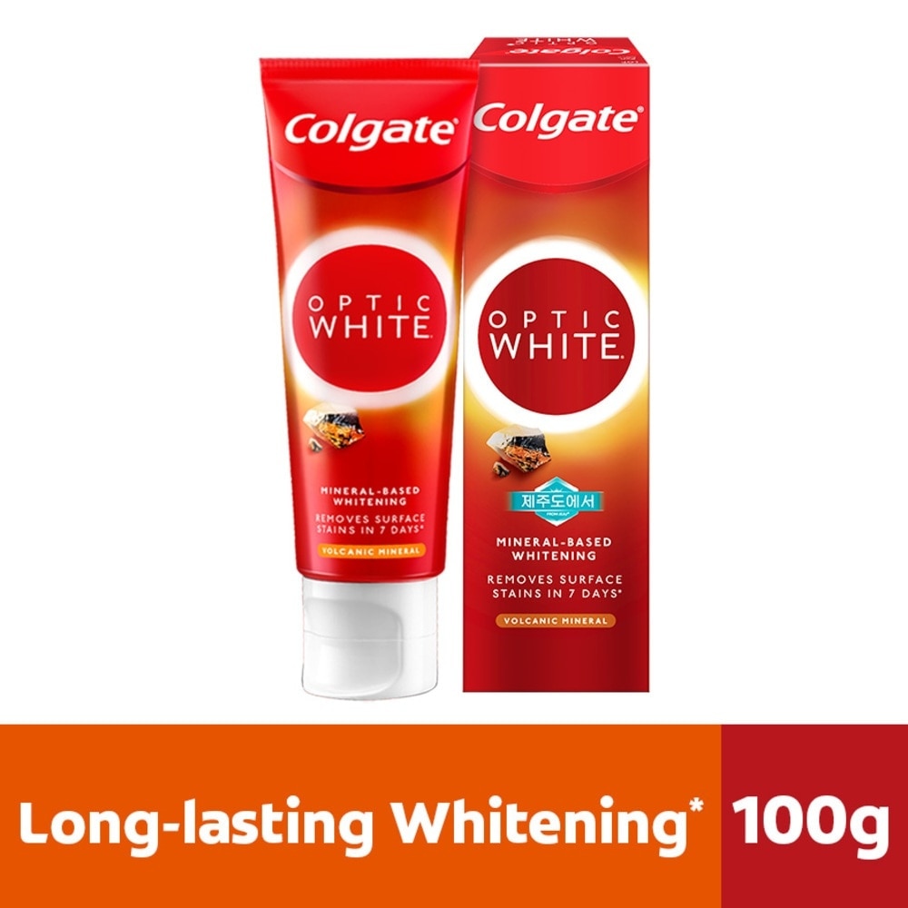 Optic White Volcanic Toothpaste 100g