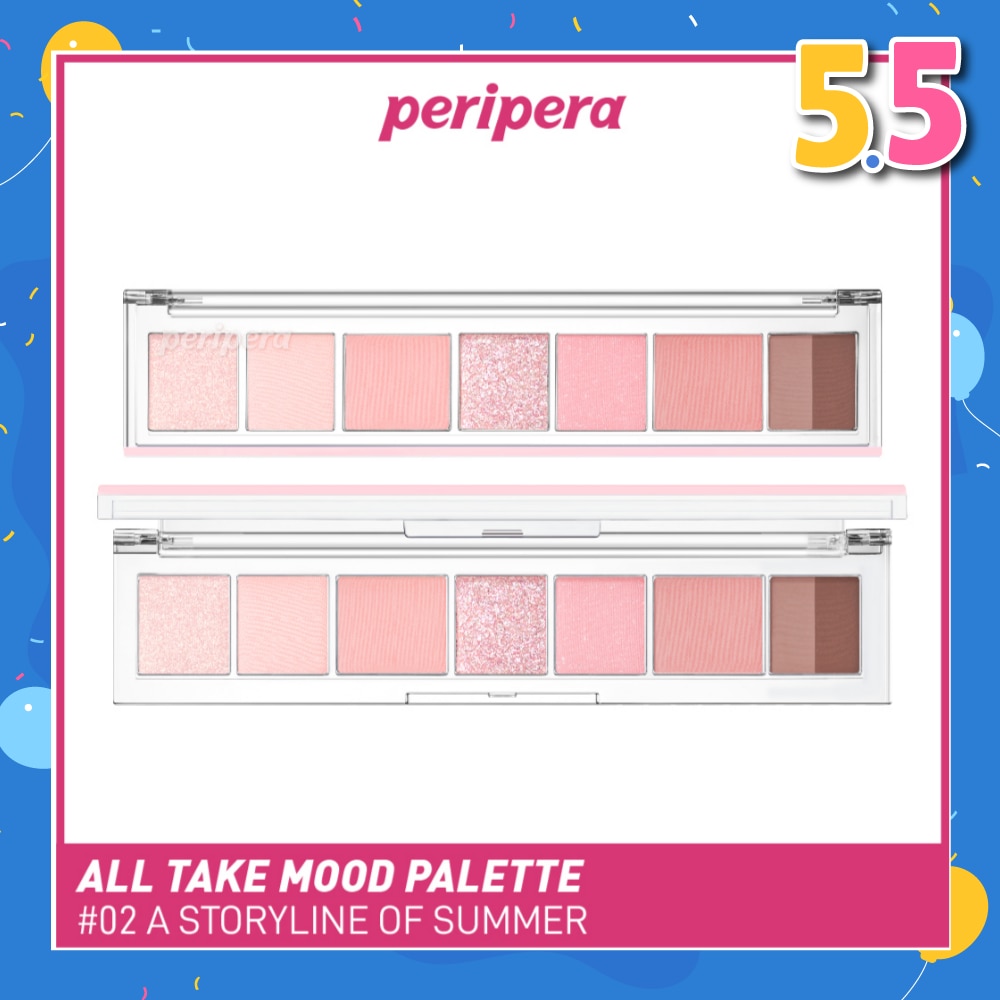 All Take Mood Palette Eyeshadow 02 A Storyline Of Summer 1s