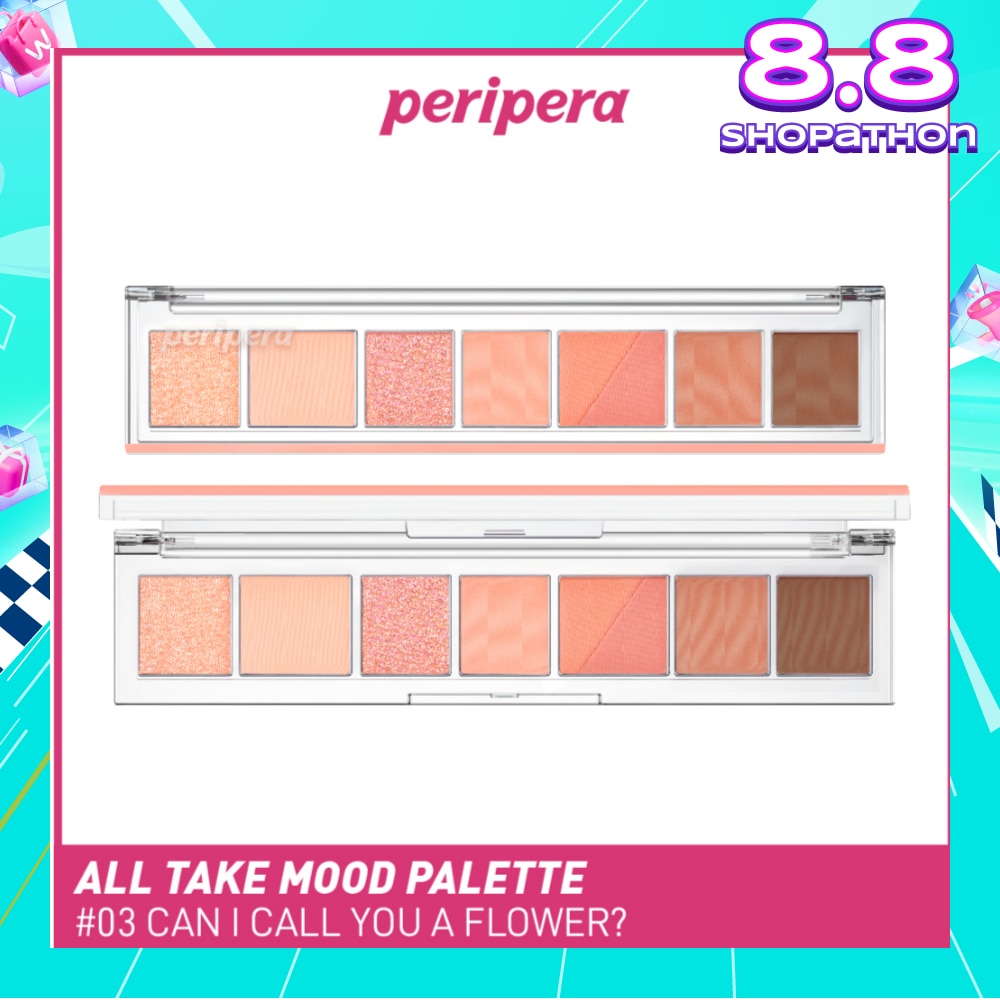 All Take Mood Palette Eyeshadow 03 Can I Call You A Flower? 1s