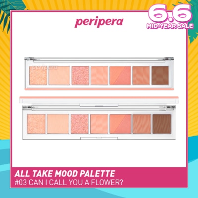 PERIPERA All Take Mood Palette Eyeshadow 03 Can I Call You A Flower? 1s