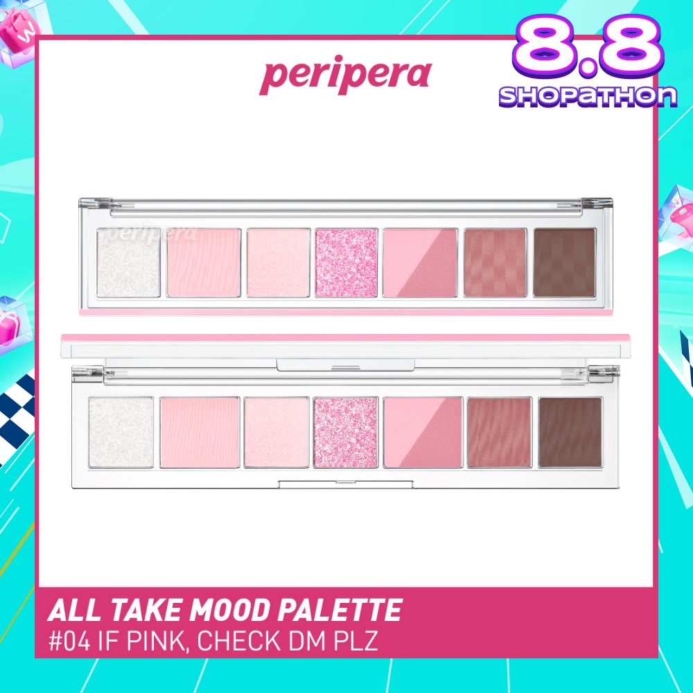 All Take Mood Palette Eyeshadow 04 If Pink, Check DM Plz 1s