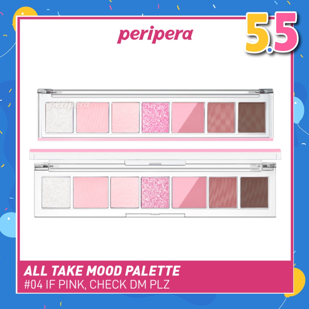All Take Mood Palette Eyeshadow 04 If Pink, Check DM Plz 1s