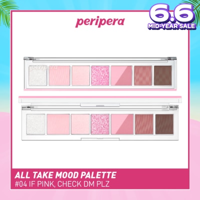 PERIPERA All Take Mood Palette Eyeshadow 04 If Pink, Check DM Plz 1s