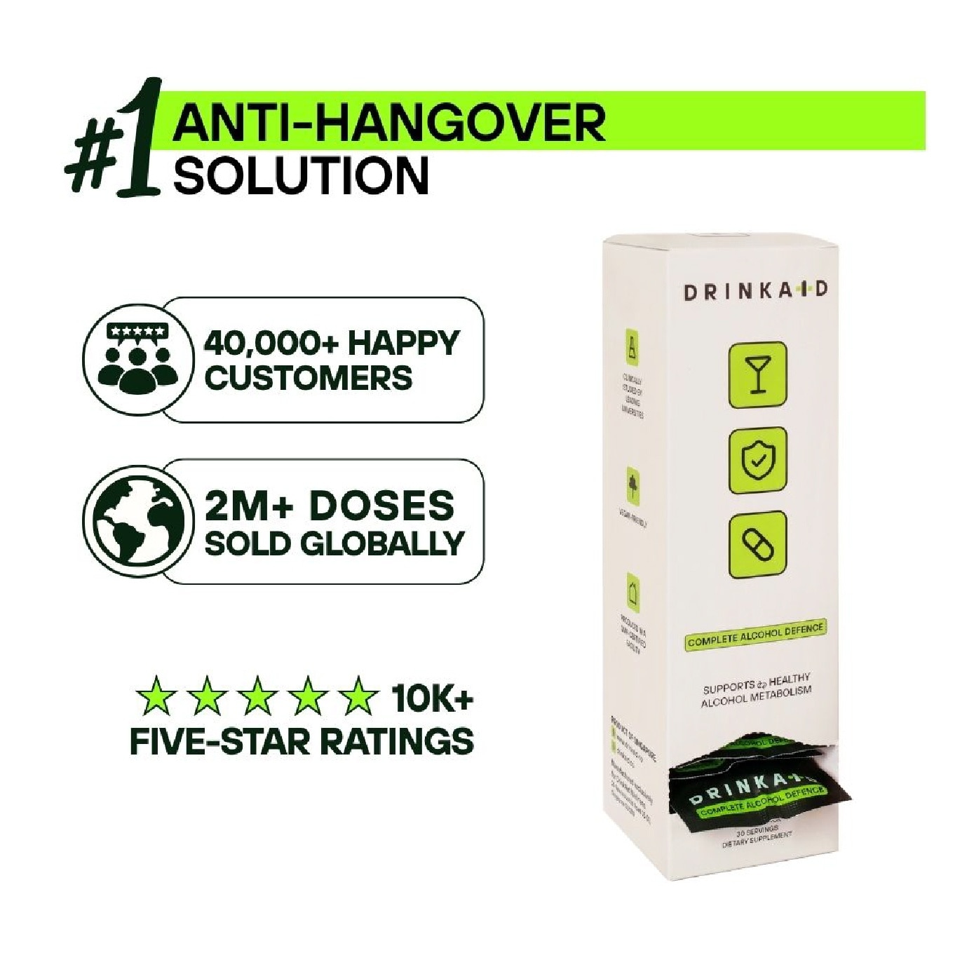 Complete Alcohol Defence Supplement 30s