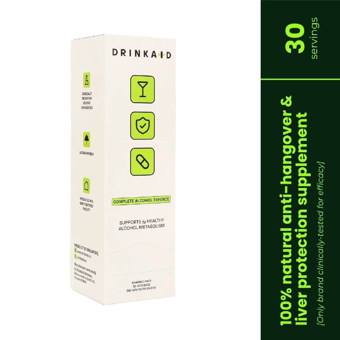 Complete Alcohol Defence Supplement 30s