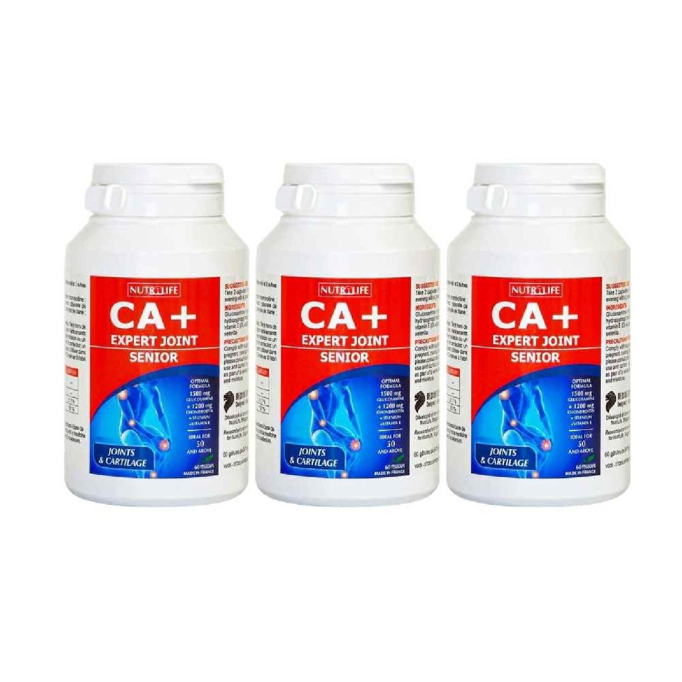 CA+ Expert Joint Senior Vegecaps (Triple Pack) 60s x 3 image