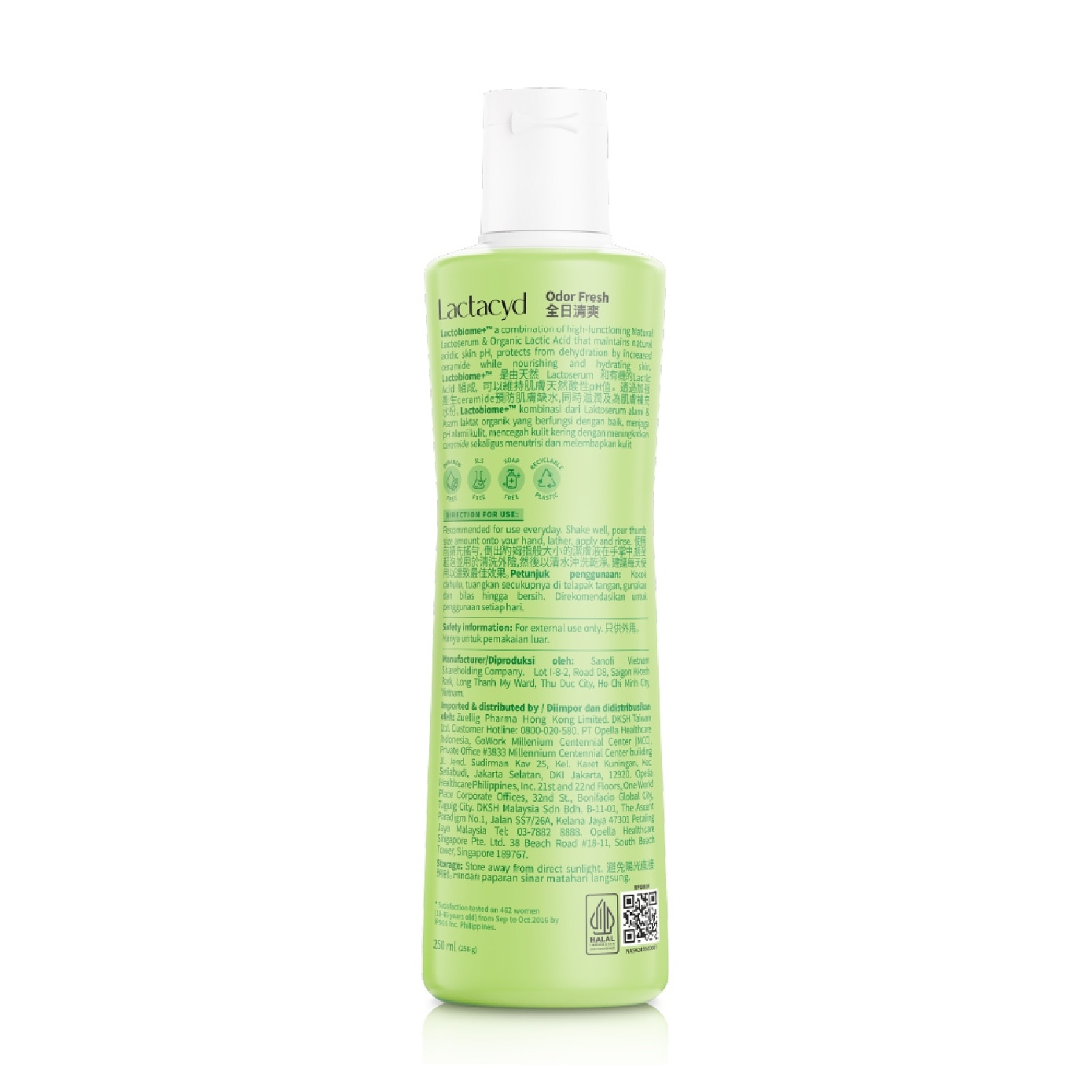 Lactacyd Odor Fresh Feminine Wash 250ml image