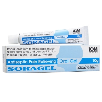 ICM PHARMA ICM Pharma Soragel Antiseptic Oral Gel 10g