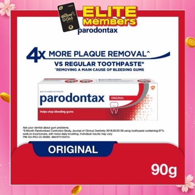 PARODONTAX Original Fluoride Toothpaste 90g (Expiry: Oct`2026)