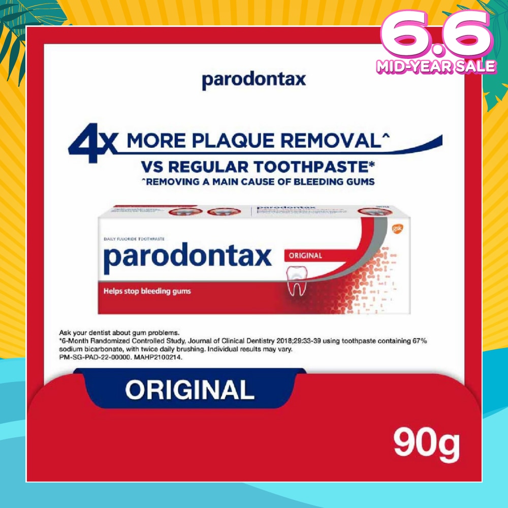 Original Fluoride Toothpaste 90g