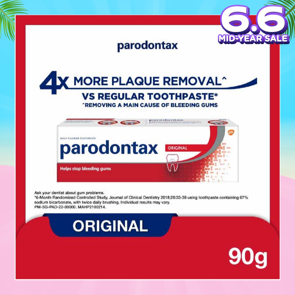 Original Fluoride Toothpaste 90g