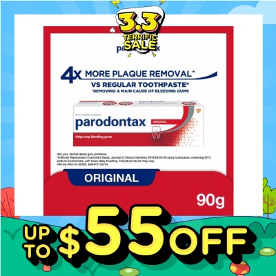 PARODONTAX Original Fluoride Toothpaste 90g (Expiry: Oct`2026)