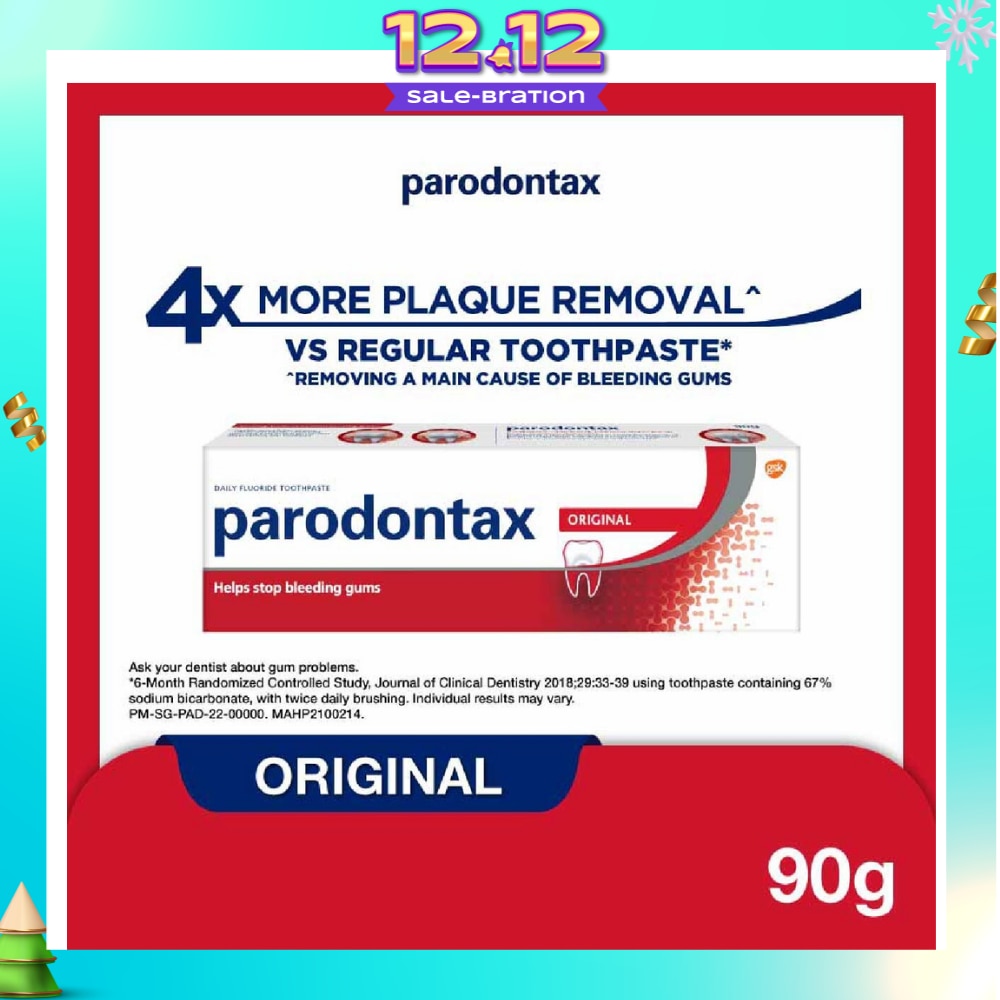 Original Fluoride Toothpaste 90g