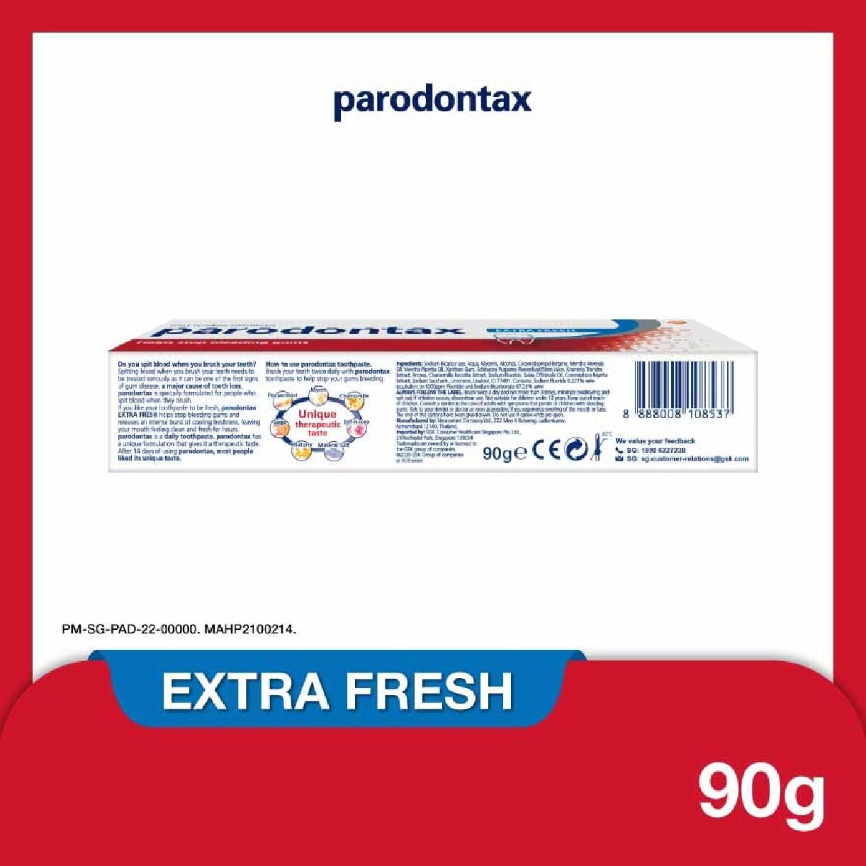 Parodontax Extra Fresh Daily Fluoride Toothpaste 90g