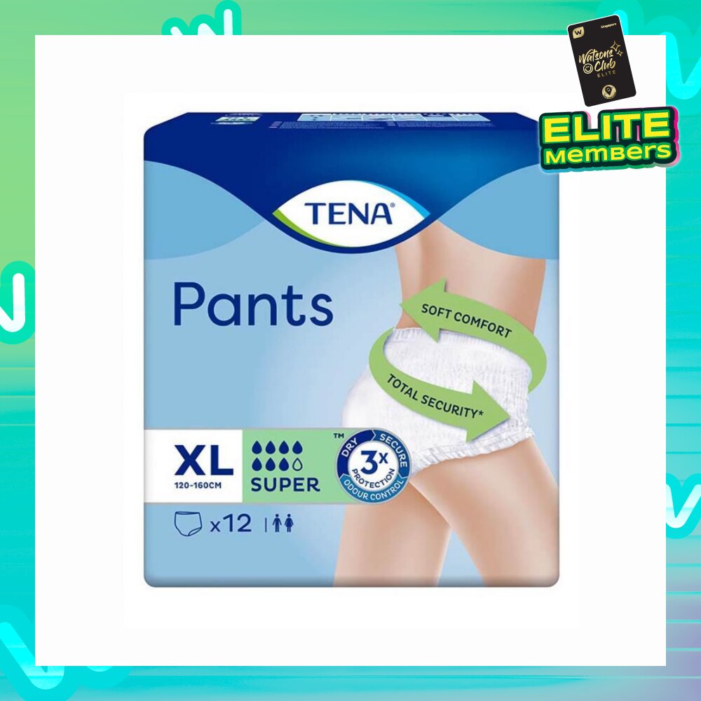 Pants Super Adult Diapers XL 12s