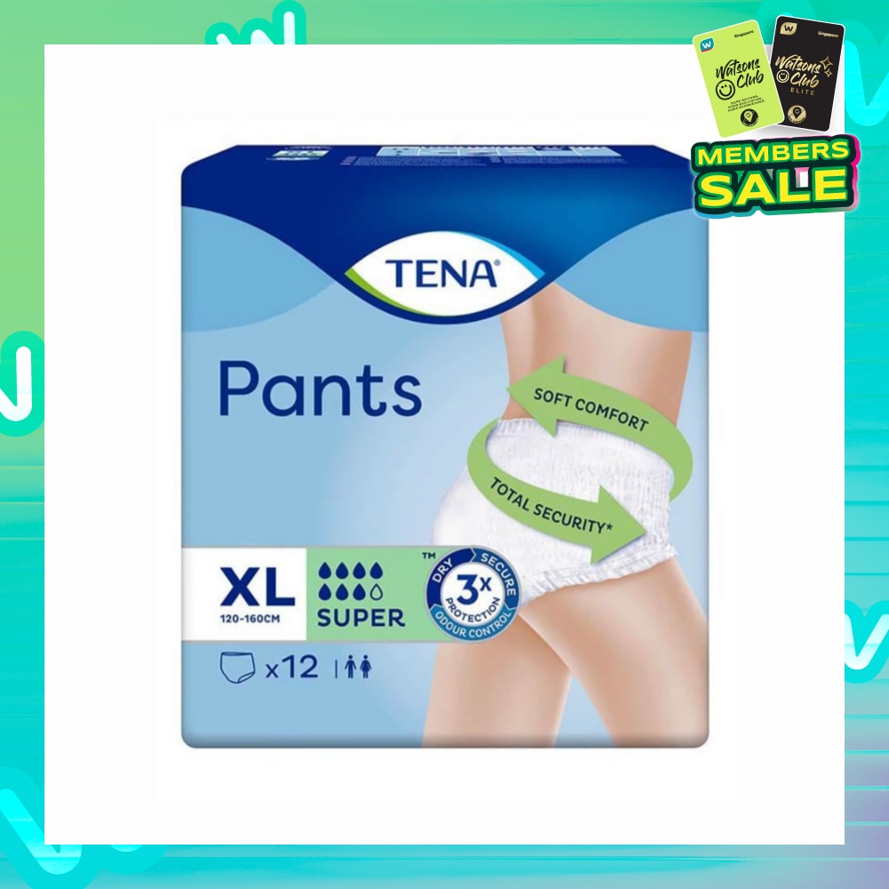 Pants Super Adult Diapers XL 12s