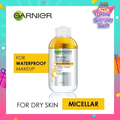 GARNIER Skin Naturals Micellar Oil-Infused Cleansing Water (For Dry Skin) 125ml