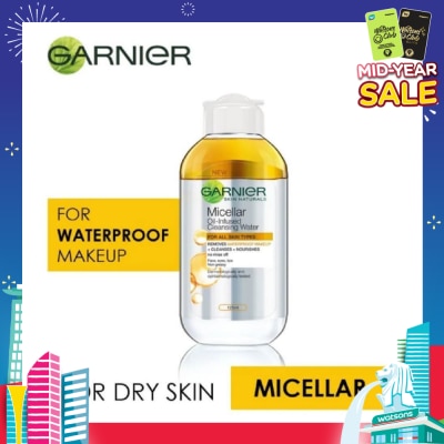 GARNIER Skin Naturals Micellar Oil-Infused Cleansing Water (For Dry Skin) 125ml