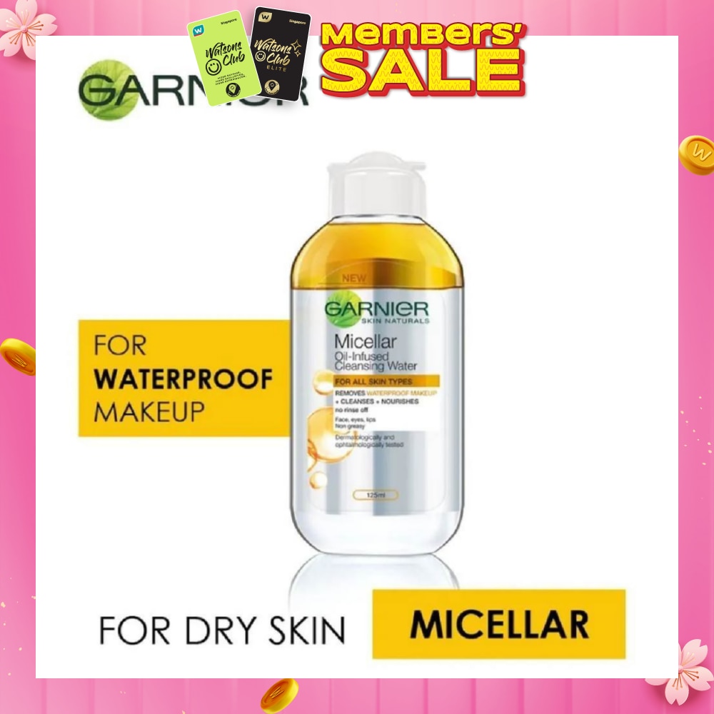 Skin Naturals Micellar Oil-Infused Cleansing Water (For Dry Skin) 125ml