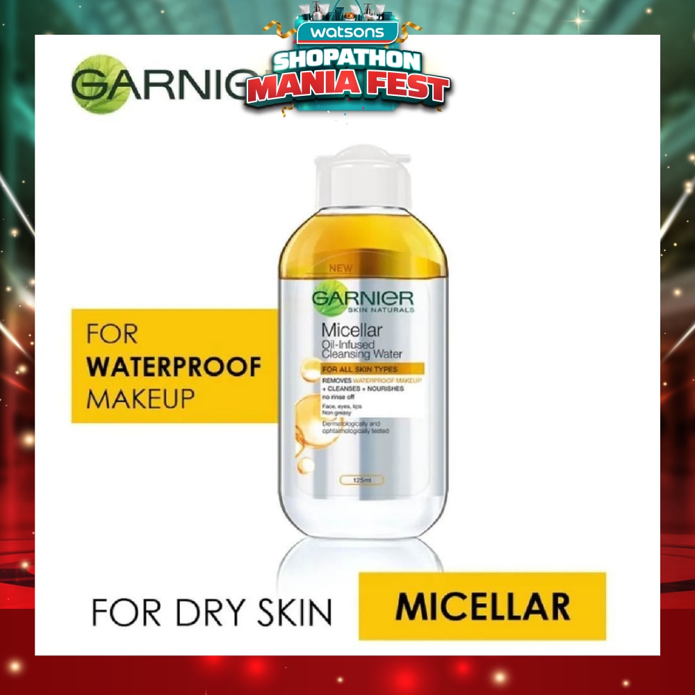 Skin Naturals Micellar Oil-Infused Cleansing Water (For Dry Skin) 125ml