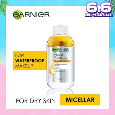 GARNIER Skin Naturals Micellar Oil-Infused Cleansing Water (For Dry Skin) 125ml